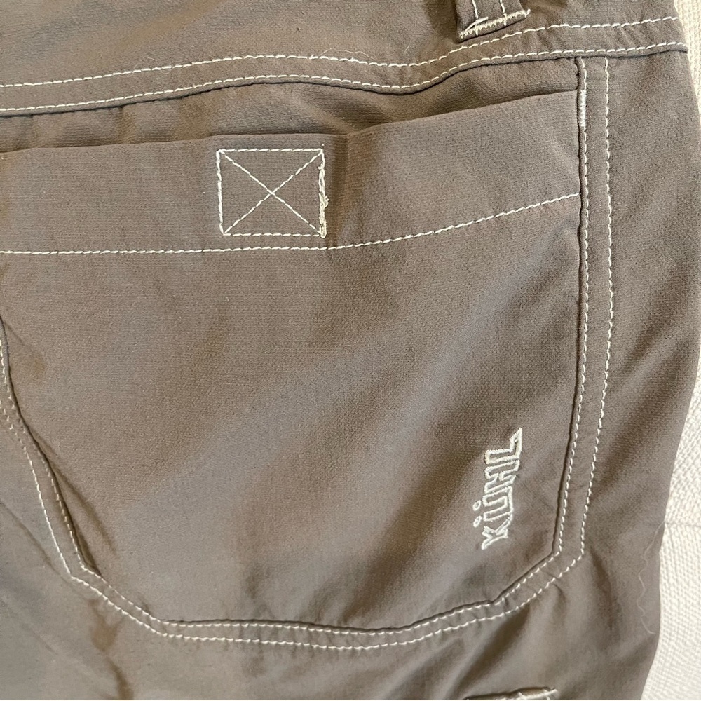 Bb:  Kuhl Shorts Men’s 36 Born In The Mountains Hiking Pants Nylon Spandex Blend - Picture 10 of 10